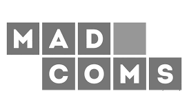 Logotipo MadComs