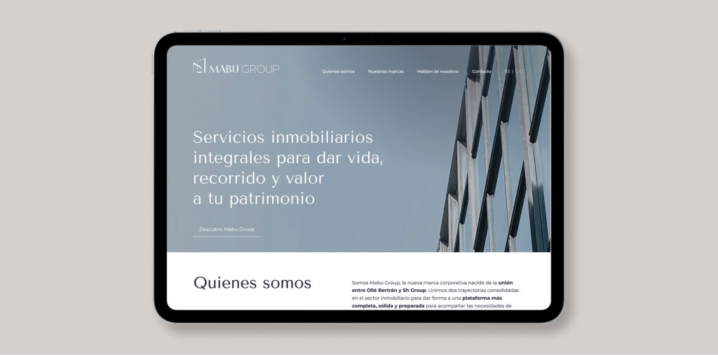 Definición y comunicación integral de un nuevo grupo inmobiliario